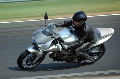 image of rider on motorcycle in Georgia